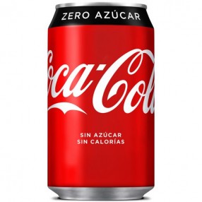 COCA COLA zero lata 33 cl